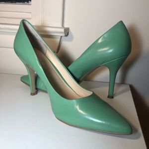 Spring Green Nine West Heels